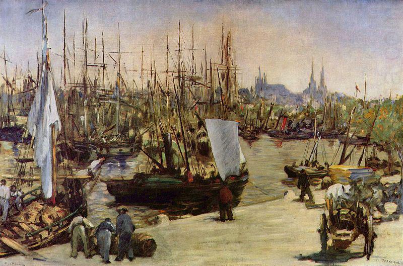 Hafen von Bordeaux, Edouard Manet